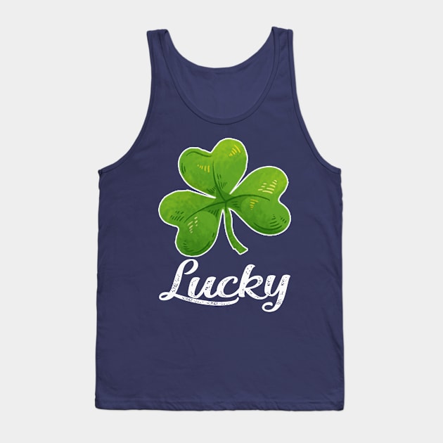 st patricks day shamrock Tank Top by Kaleidoart